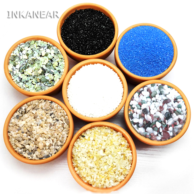 Aquarium Planted Sand - Micro Landscape Garden Decoration Sand Aquarium