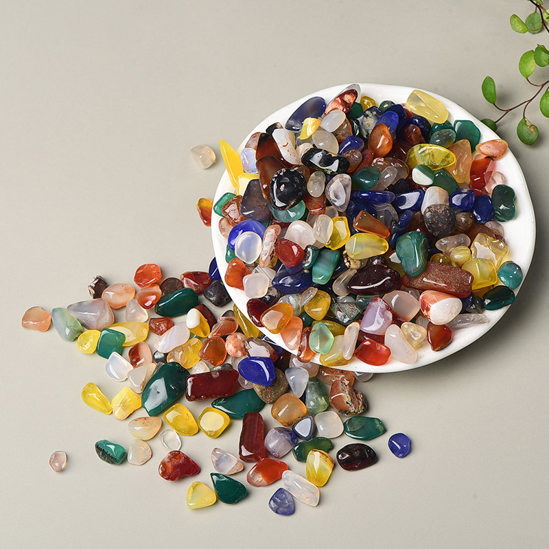 Planted Aquarium Air Stone - JH24 100g Natural Agate Crystal Pebbles