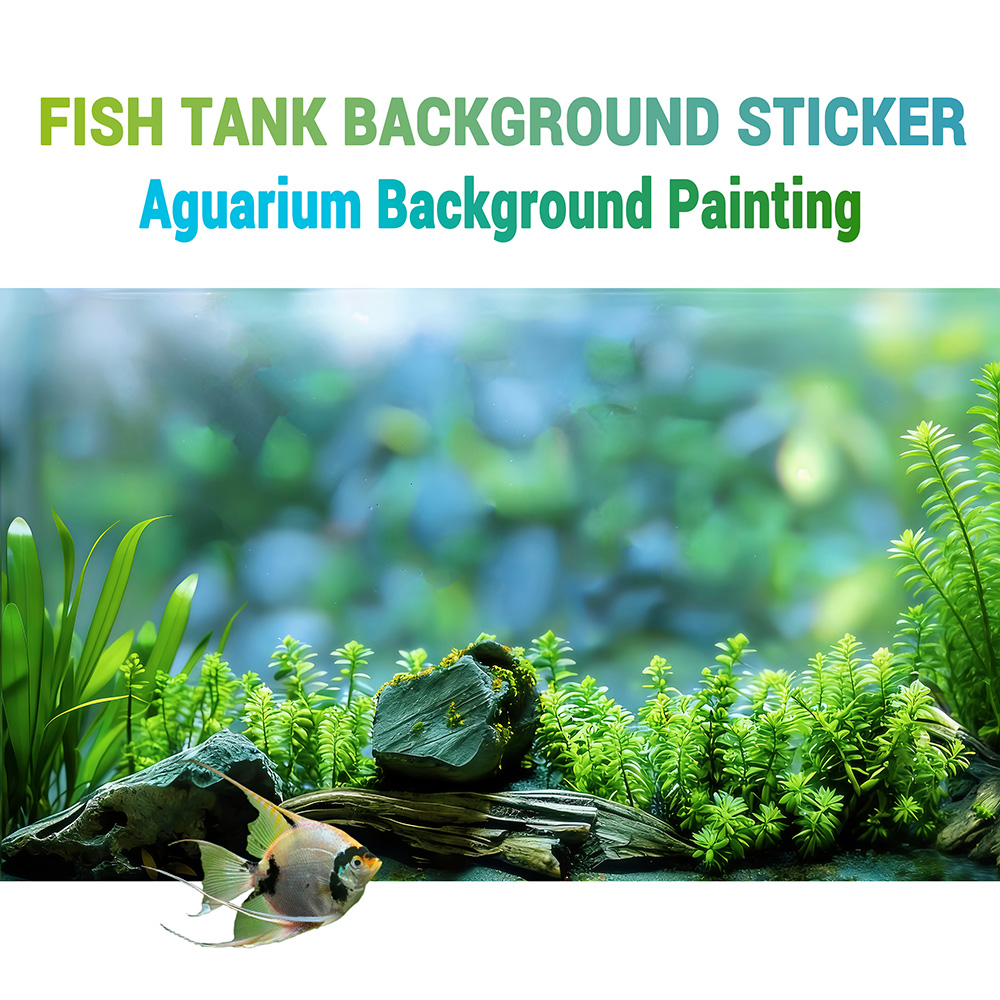 Planted Aquarium With Rocks - Rock and aquatic plants,Fish tank background