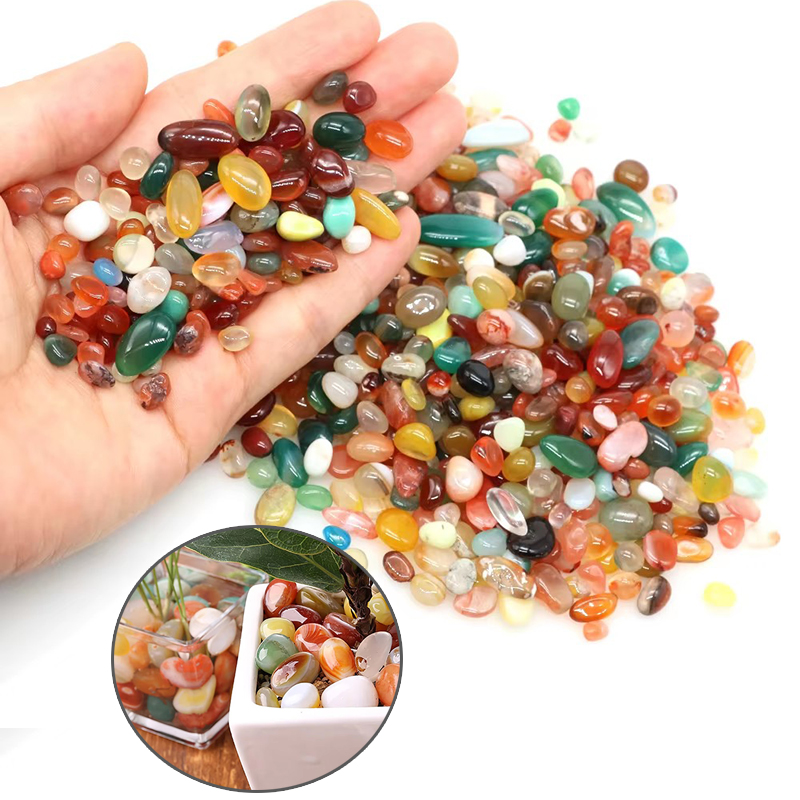100/200g 1~1.6cm Colorful Pebb - Planted Aquarium Air Stone incelemesi ve fiyatı