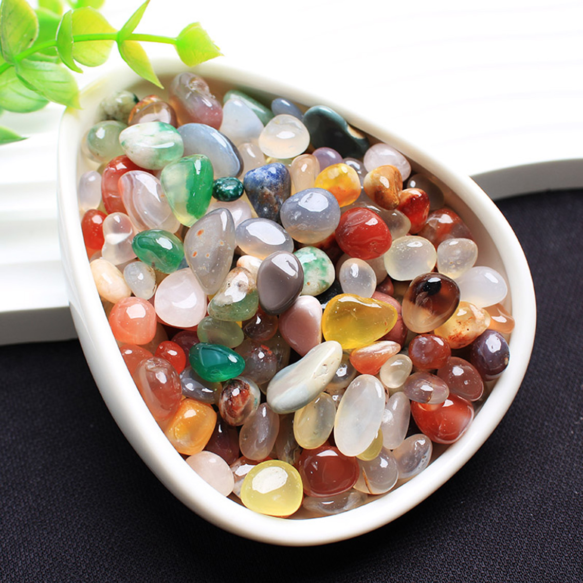 100g Elegant Natural Agate Cry - Planted Aquarium Air Stone incelemesi ve fiyatı