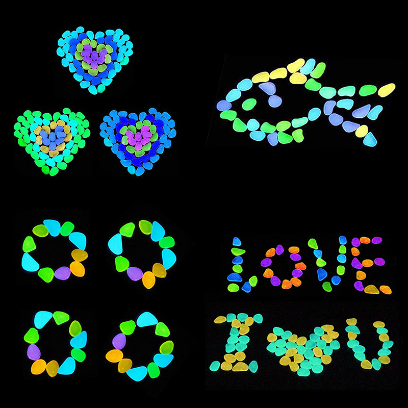100/500/1000pcs Luminous Stone - Aquarium Planted Sand incelemesi ve fiyatı