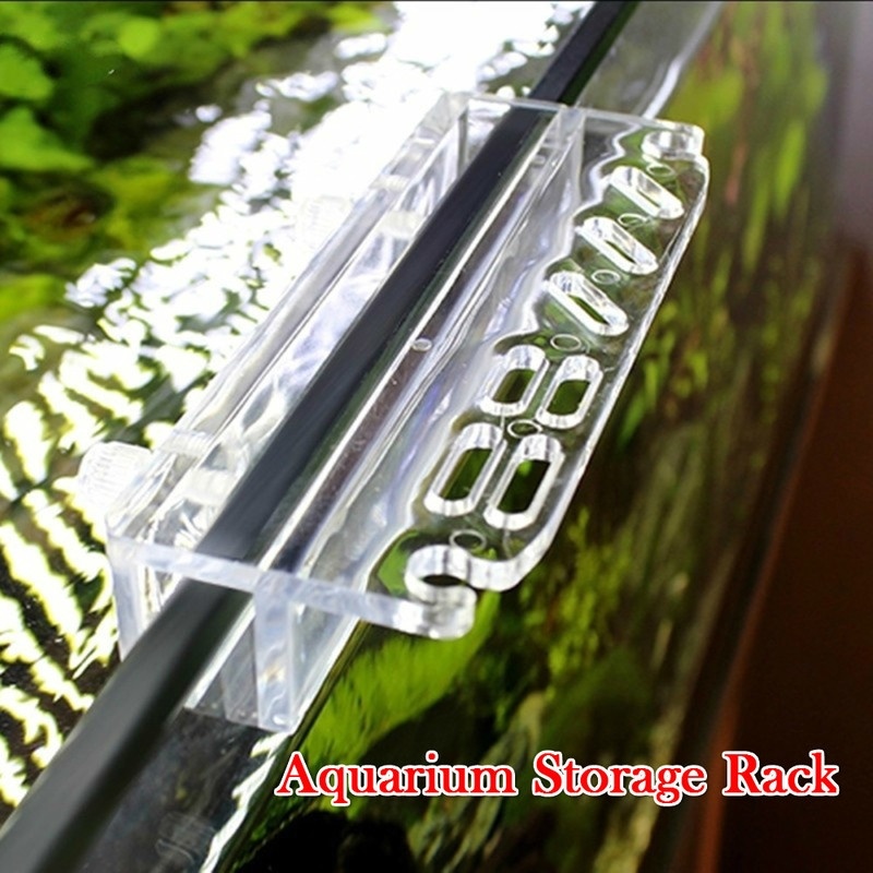 1PC Acrylic Aquarium Tool Hold - Aquarium Plant Utensils incelemesi ve fiyatı