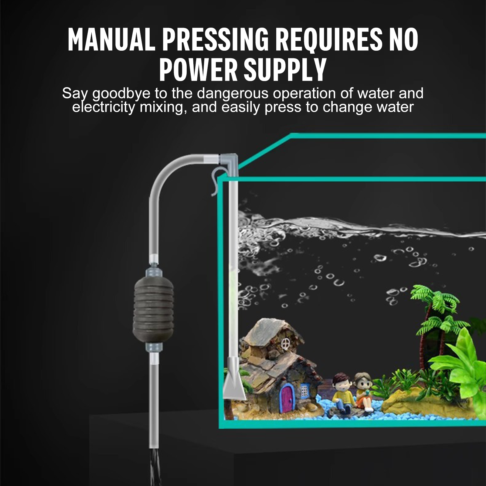 Aquarium Water Changer Siphon  - Aquarium Planted Sand incelemesi ve fiyatı